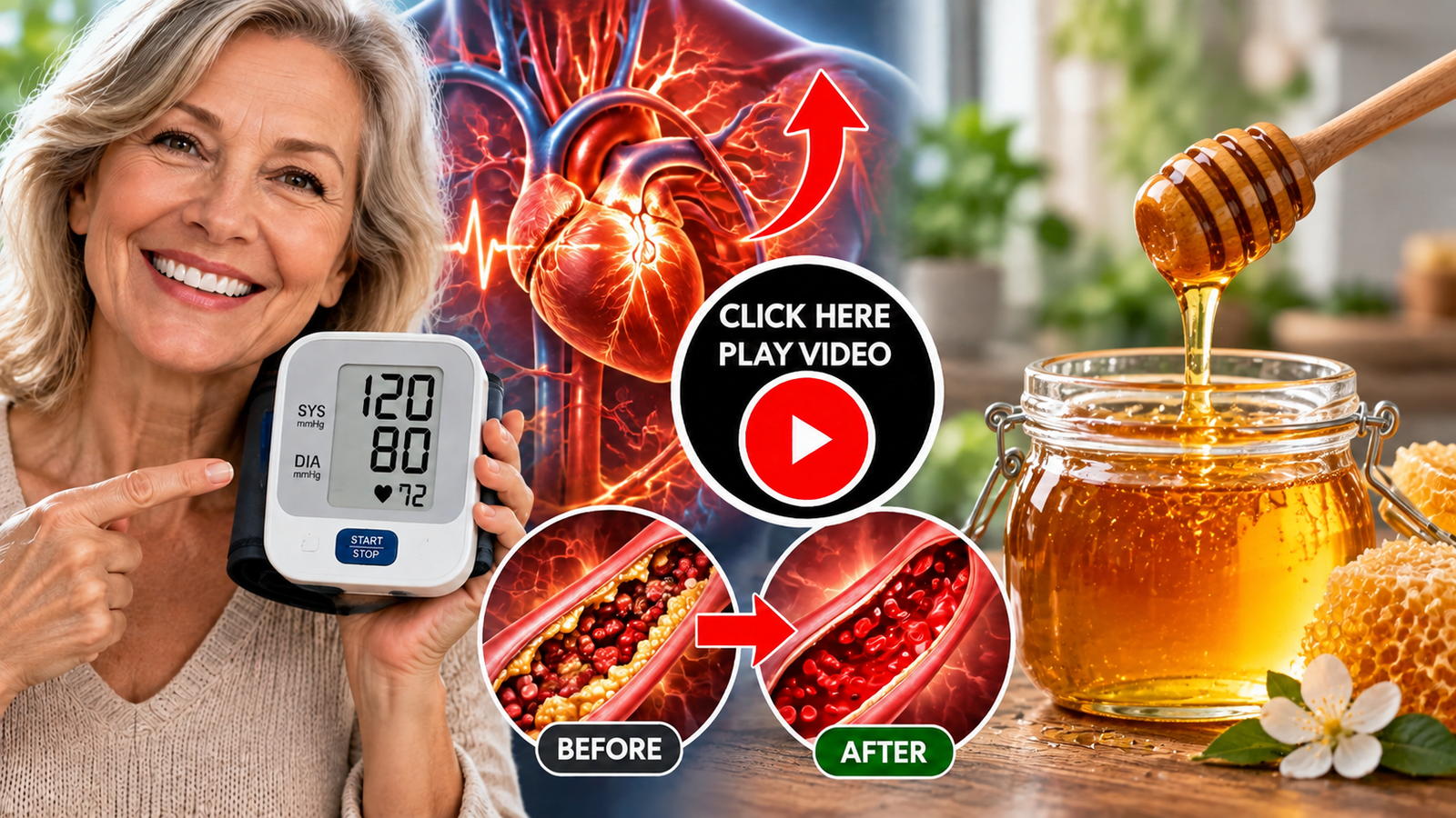 Honey trick blood pressure presentation
